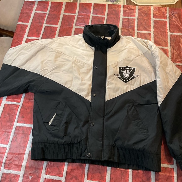 Raiders Black and Beige Jacket - Picture 2 of 7